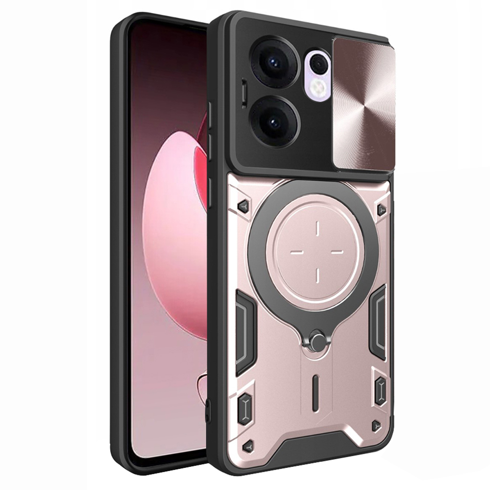 Techsuit CamGuard Pro pro Oppo Reno13 F 4G Reno13 F 5G Reno13 FS 5G růžově zlatý
