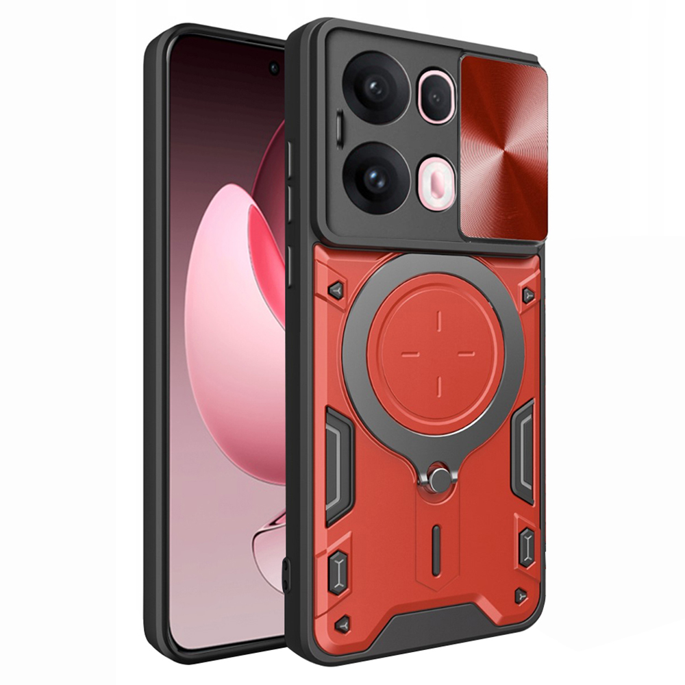 Techsuit CamGuard Pro pro Oppo Reno13 Pro červený