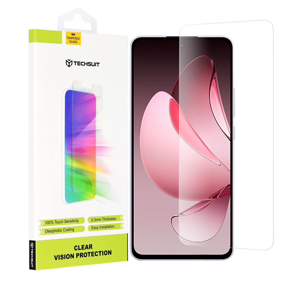 Techsuit ochranné sklo pro Oppo Reno13 F Reno13 FS průhledné