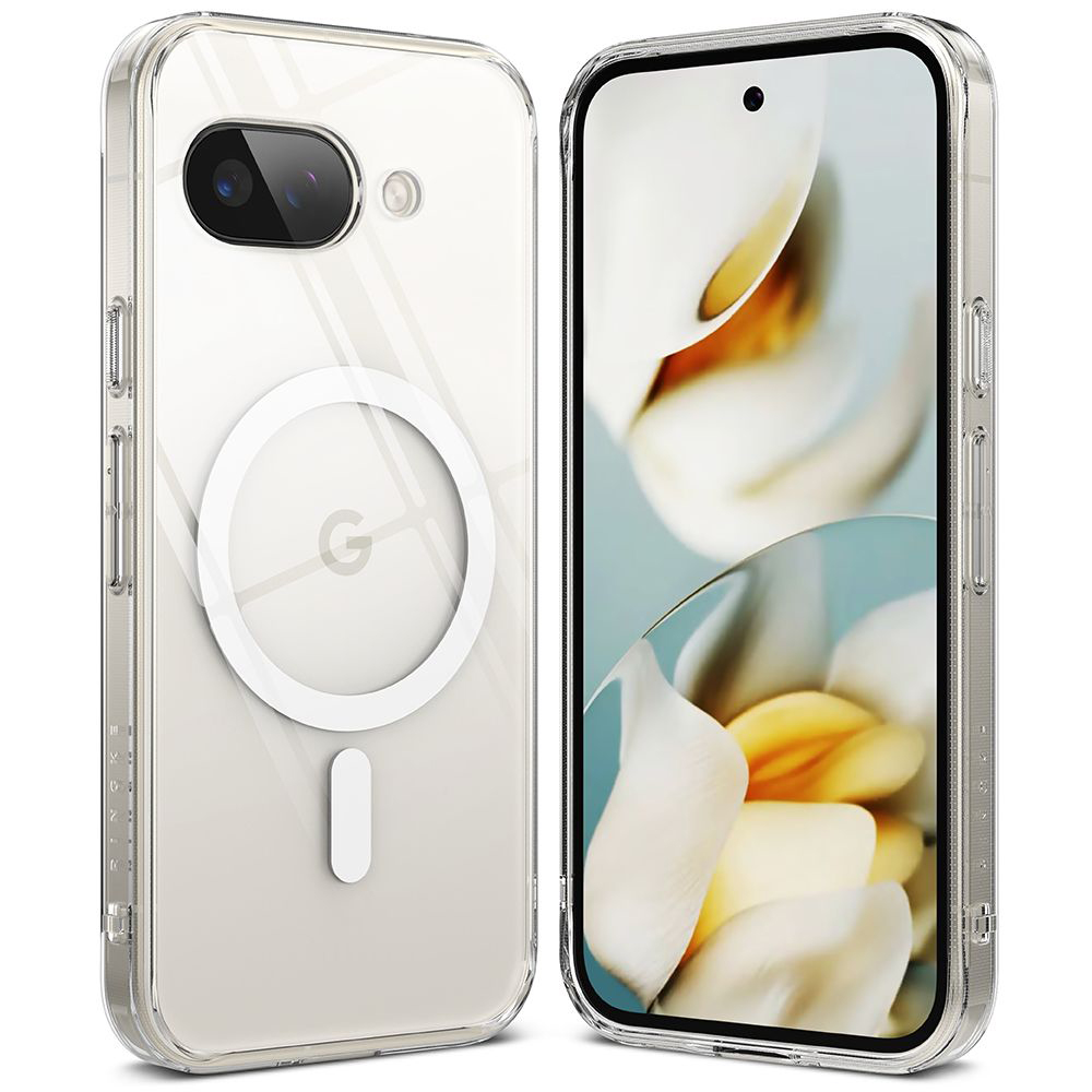 Kryt Ringke Fusion MagSafe pro Google Pixel 9a čirý