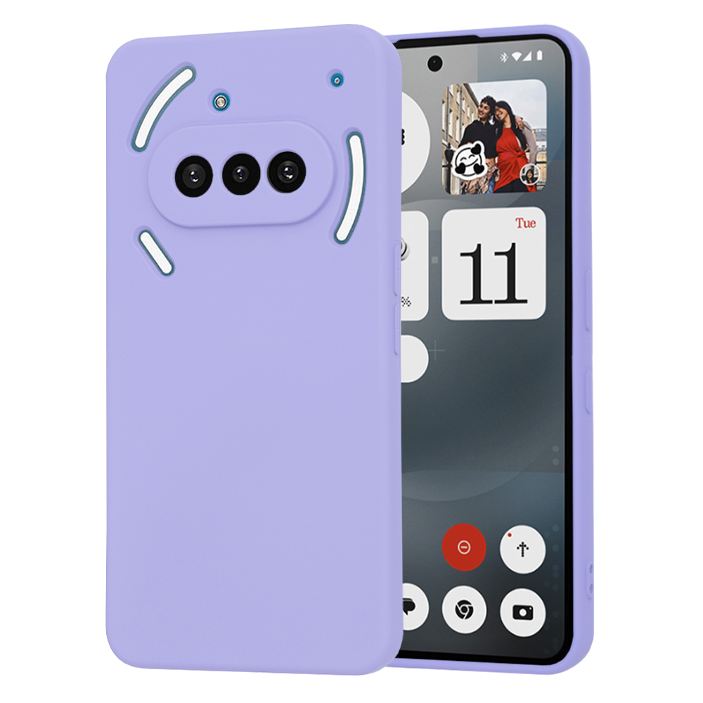 Techsuit SoftFlex Nothing Phone (3a) světle fialová
