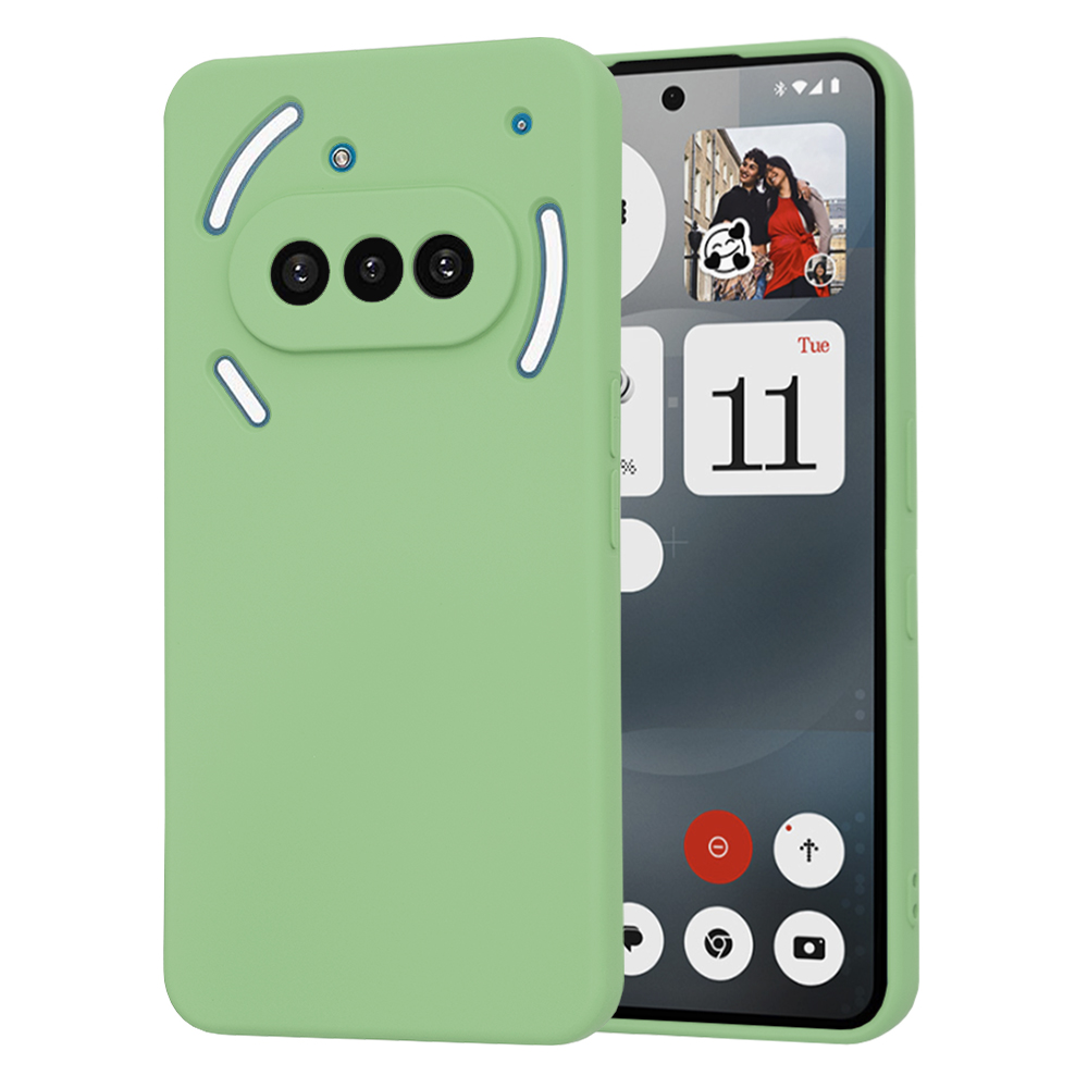 Techsuit SoftFlex pouzdro pro Nothing Phone (3a) mátově zelené