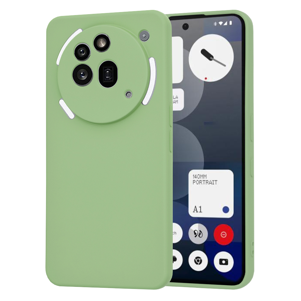 Techsuit SoftFlex Nothing Phone (3a) Pro mátově zelený