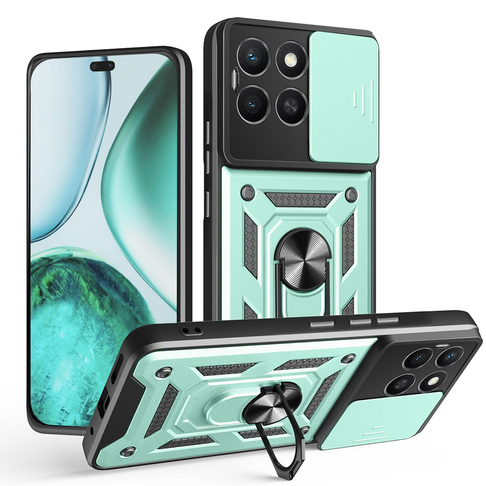 Techsuit CamShield Series Honor X8c zelený