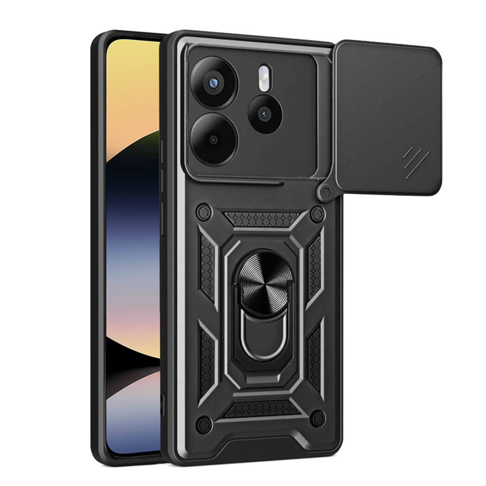 Techsuit CamShield Series Xiaomi Redmi Note 14 4G (Standard) černý obal
