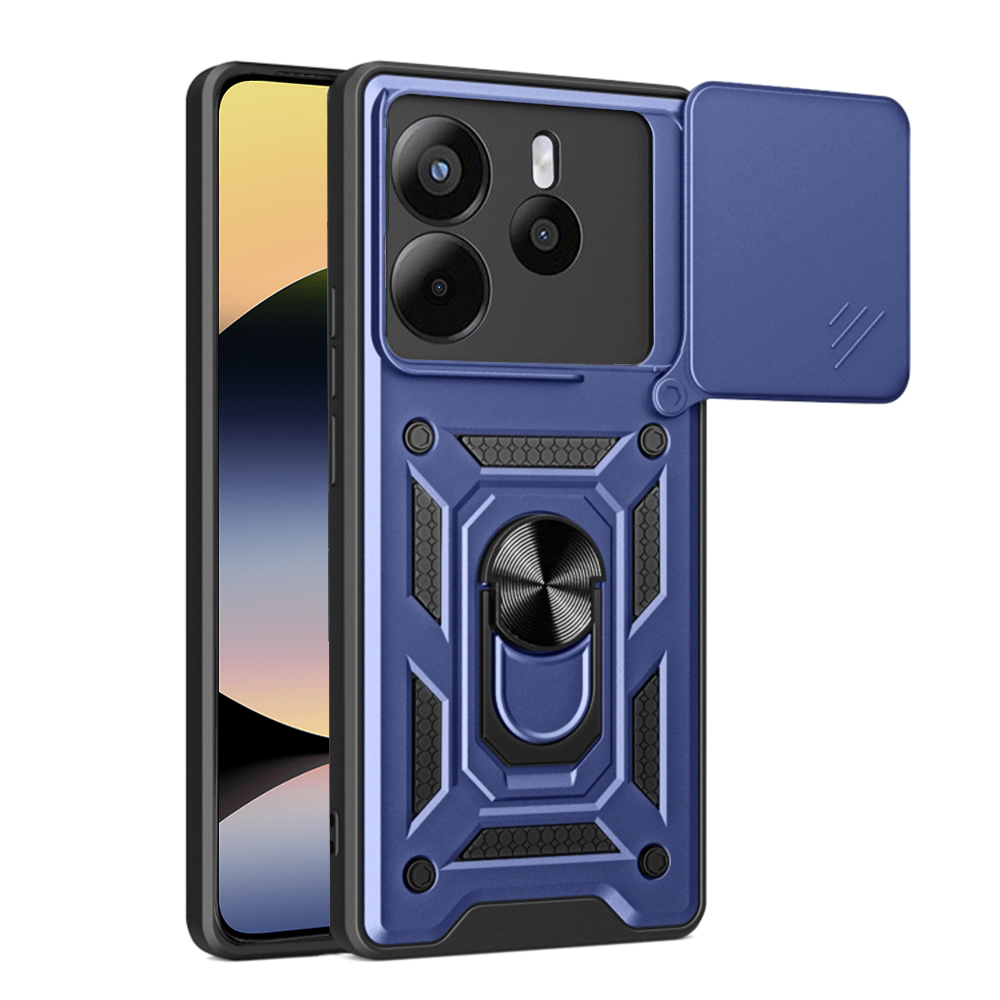 Techsuit CamShield Series Xiaomi Redmi Note 14 4G (Standard) modrá