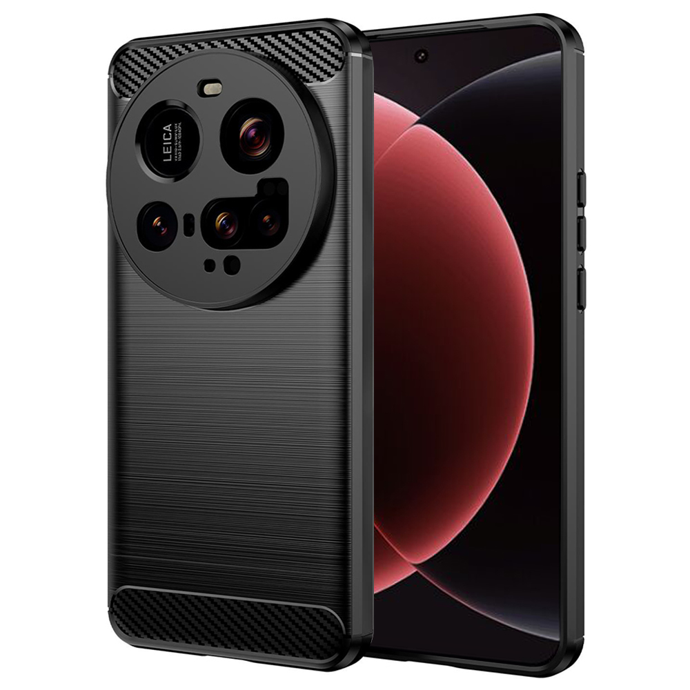 Pouzdro Techsuit Carbon Silicone pro Xiaomi 15 Ultra černé