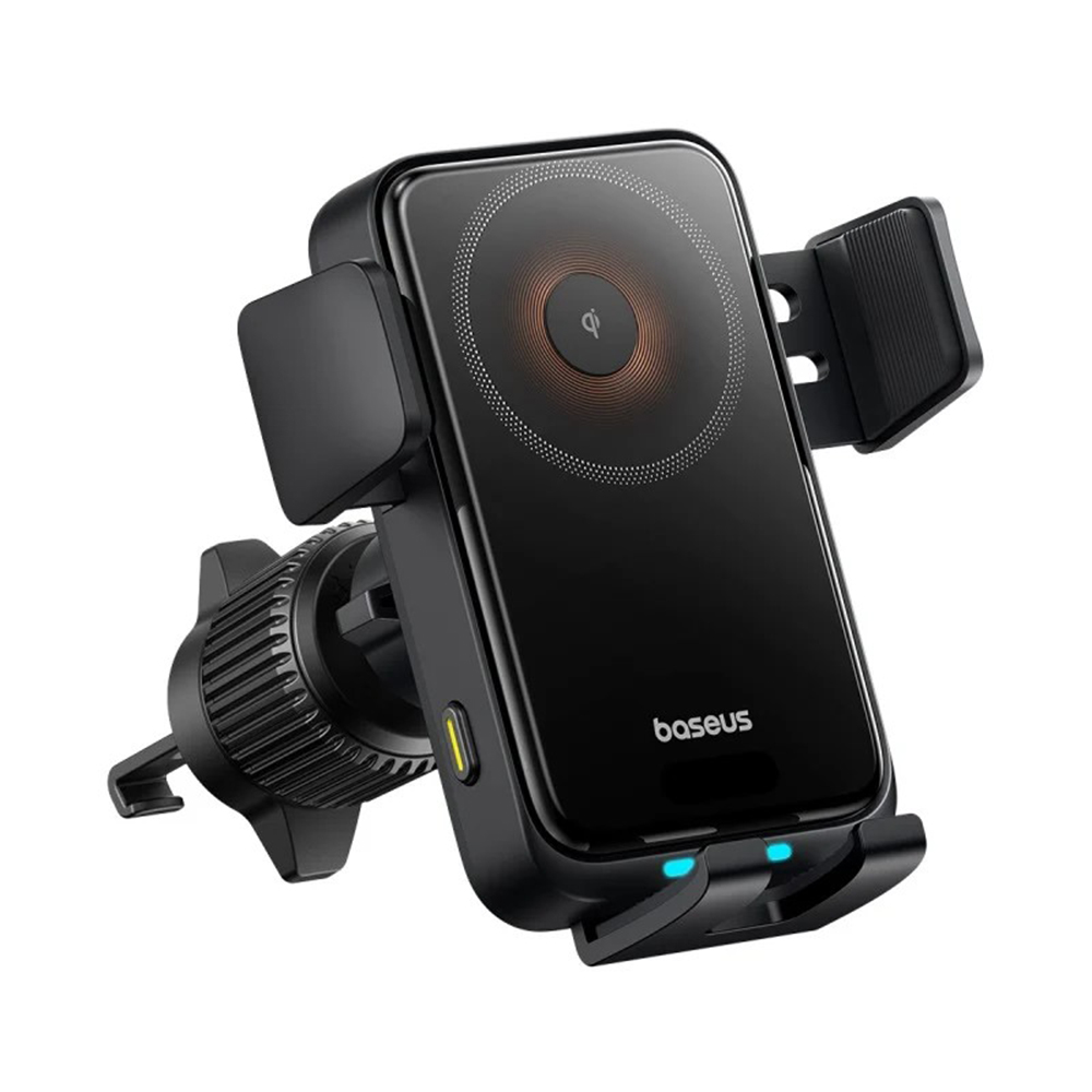 Baseus Wireless Car Vent Holder Wisdom Pro 15W 360° černý