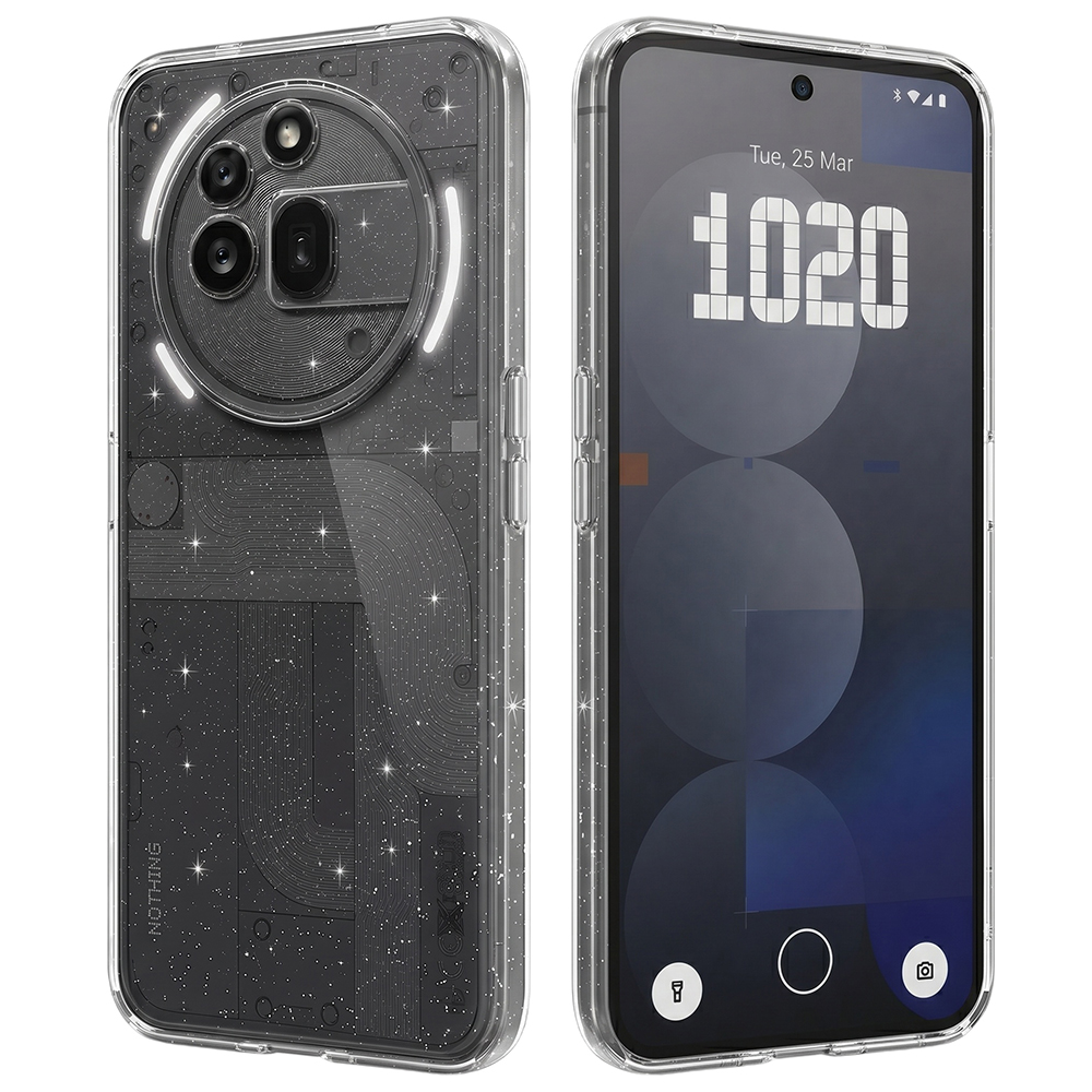 Techsuit SparkleSkin Series Nothing Phone (3a) Pro průhledný obal