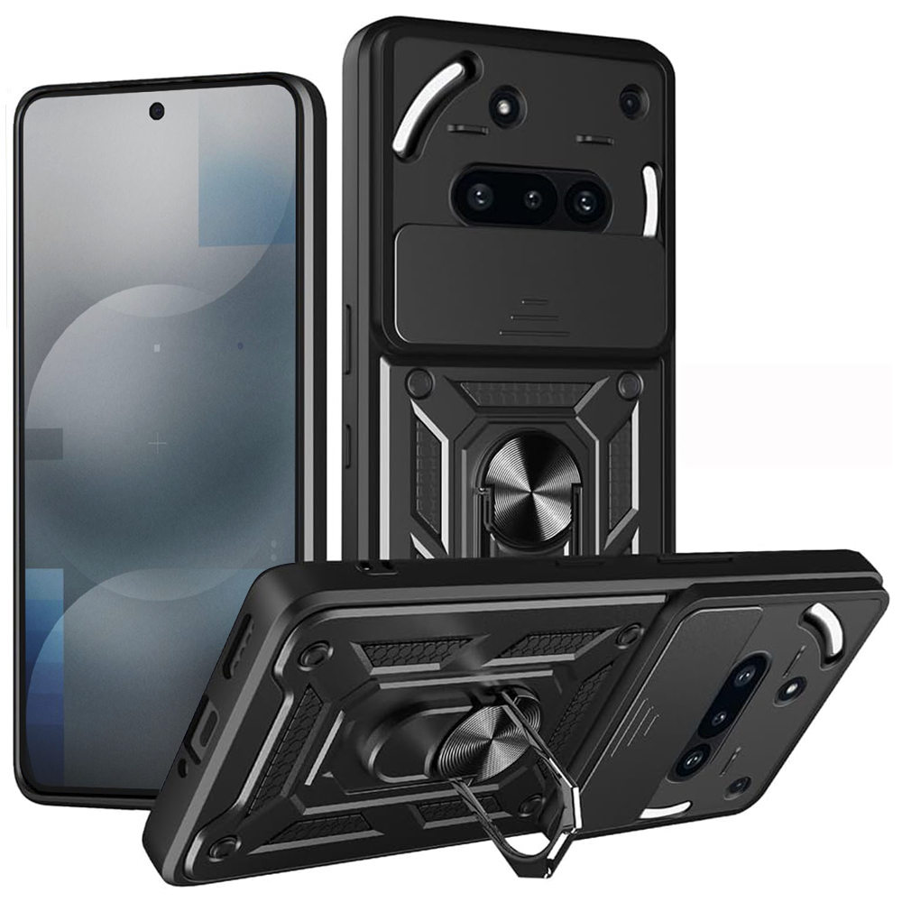 Techsuit CamShield Series pouzdro pro Nothing Phone (3a) černé