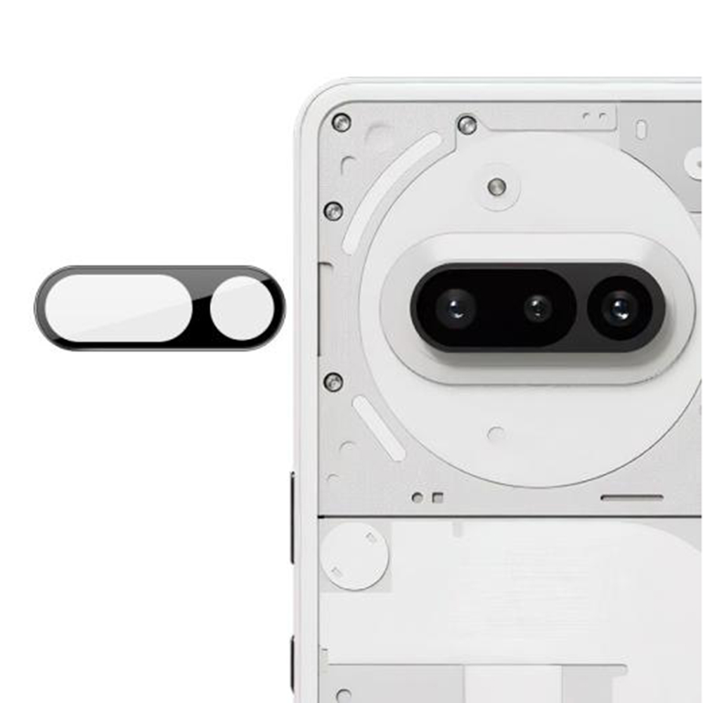 Techsuit - Kompletní sklo fotoaparátu - Nothing Phone (3a) - Černá
