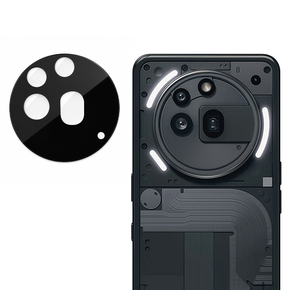 Techsuit ochranné sklo na fotoaparát Nothing Phone 3a Pro černé