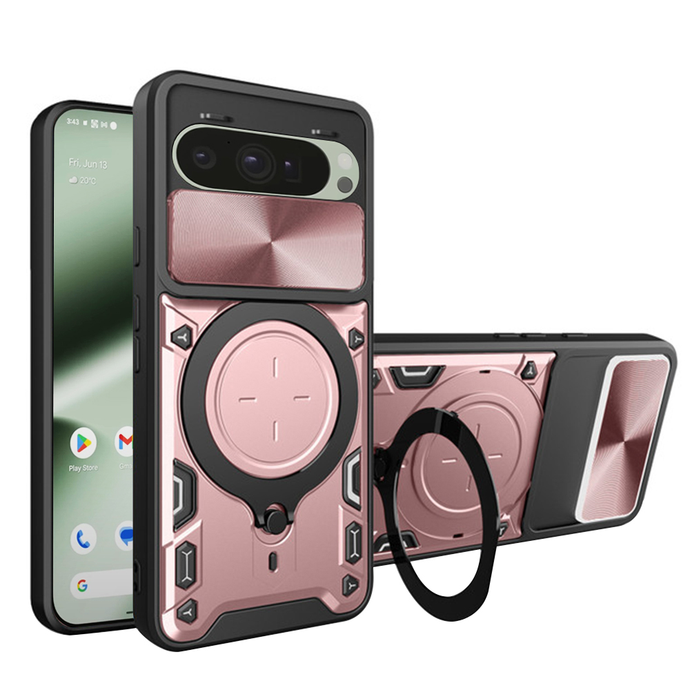 Ochranné pouzdro Techsuit CamGuard Pro pro Google Pixel 10/10 Pro růžově zlatá
