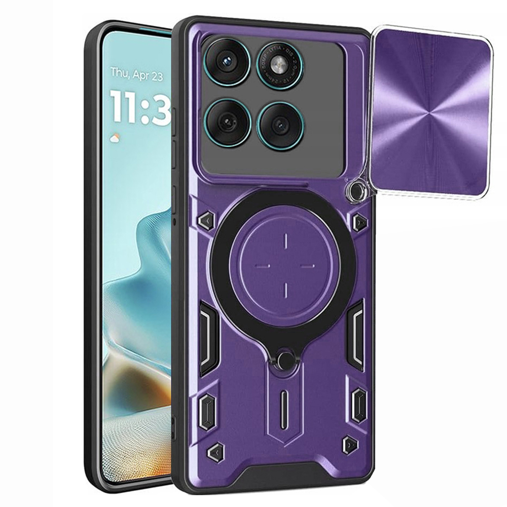 Techsuit CamGuard Pro pro Motorola Edge 60 Edge 60 Fusion fialová