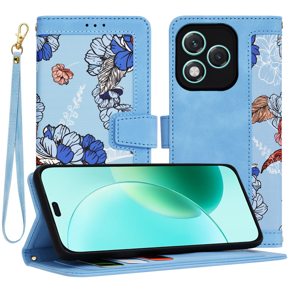 Techsuit FlipCraft Honor 400 Lite v živé modré