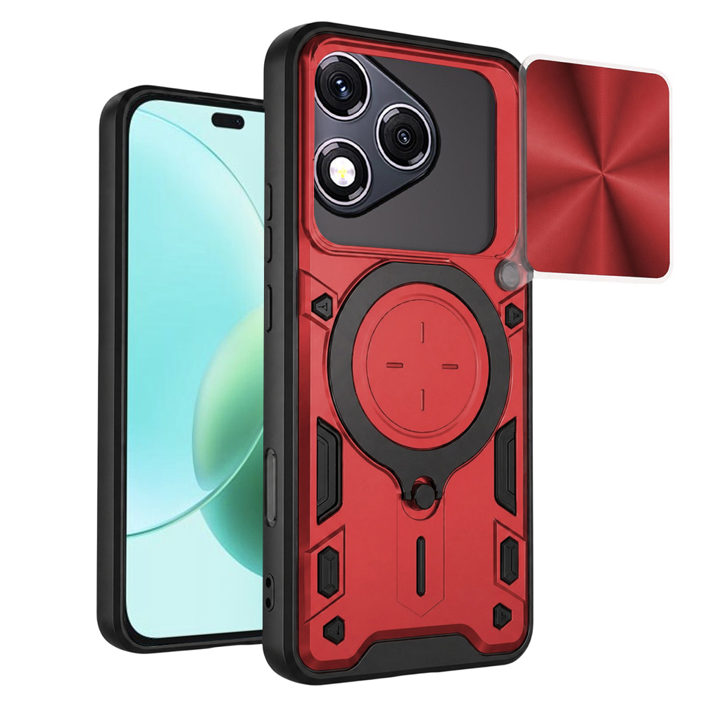 Techsuit CamGuard Pro Honor 400 Lite červená