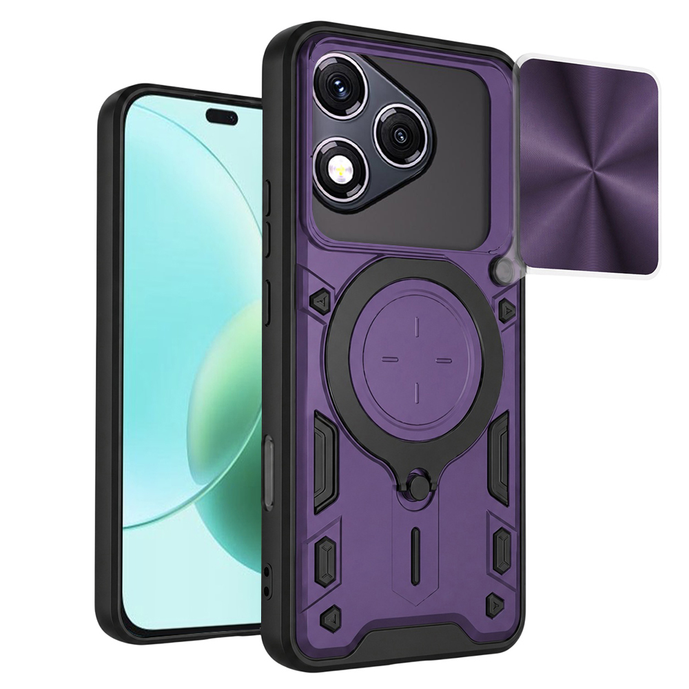 Techsuit CamGuard Pro Honor 400 Lite fialová