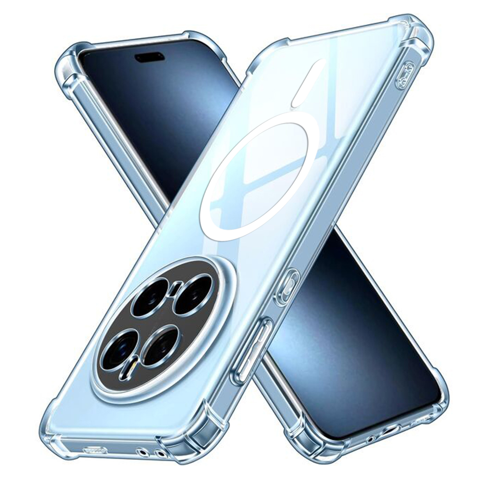 Techsuit Shockproof průhledný silikonový MagSafe Honor Magic7 Pro průhledný