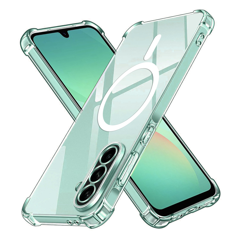 Techsuit Shockproof průhledný silikonový MagSafe pro Samsung Galaxy A26 5G průhledný