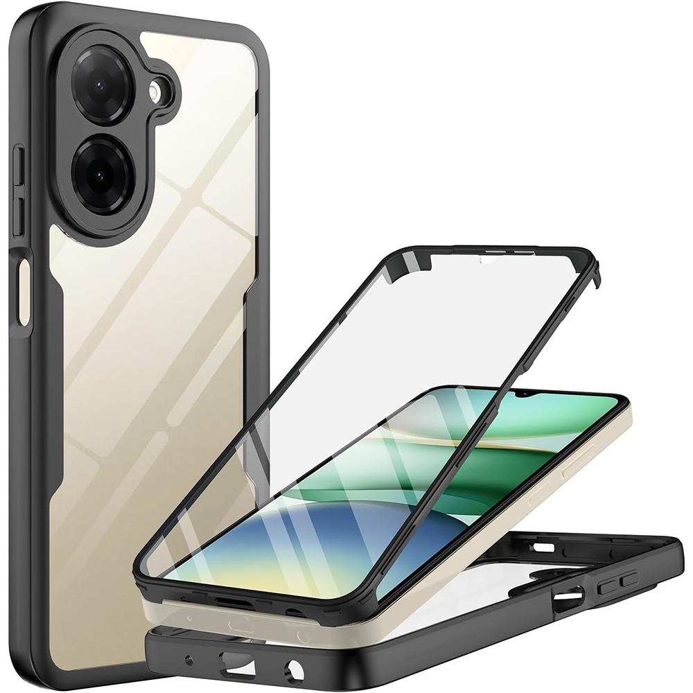 Techsuit ColorVerse 360 Series + Ochranná fólie Xiaomi Redmi A5 4G Černá