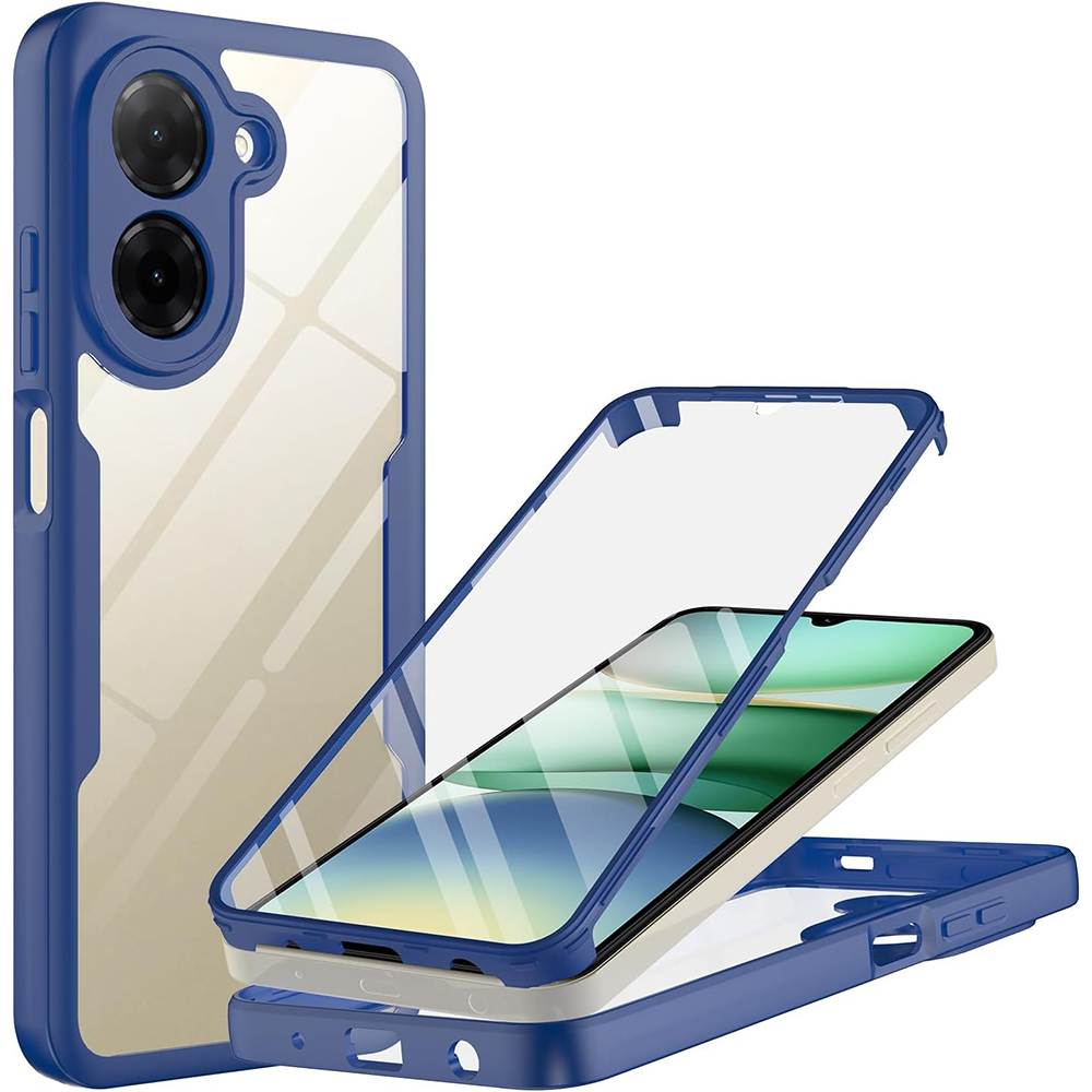 Techsuit ColorVerse 360 Series + Ochranná fólie Xiaomi Redmi A5 4G Modrá