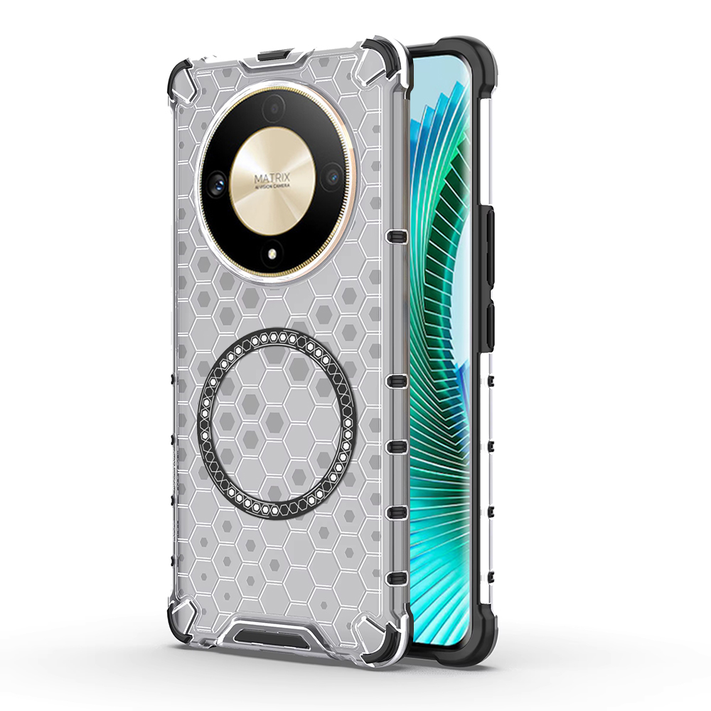Techsuit HoneyComb Shield MagSafe pro Honor Magic6 Lite bílý