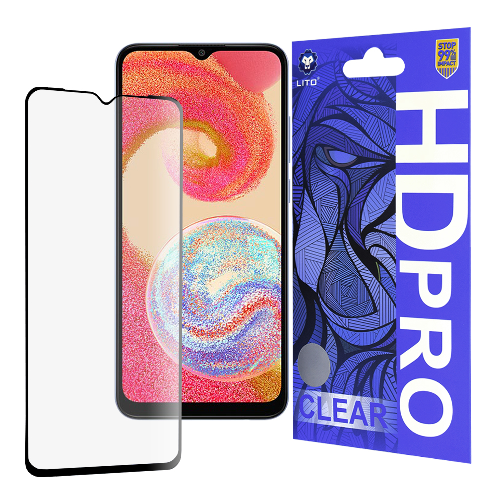 Lito HD Pro Clear pro Samsung Galaxy A04e M04 černá