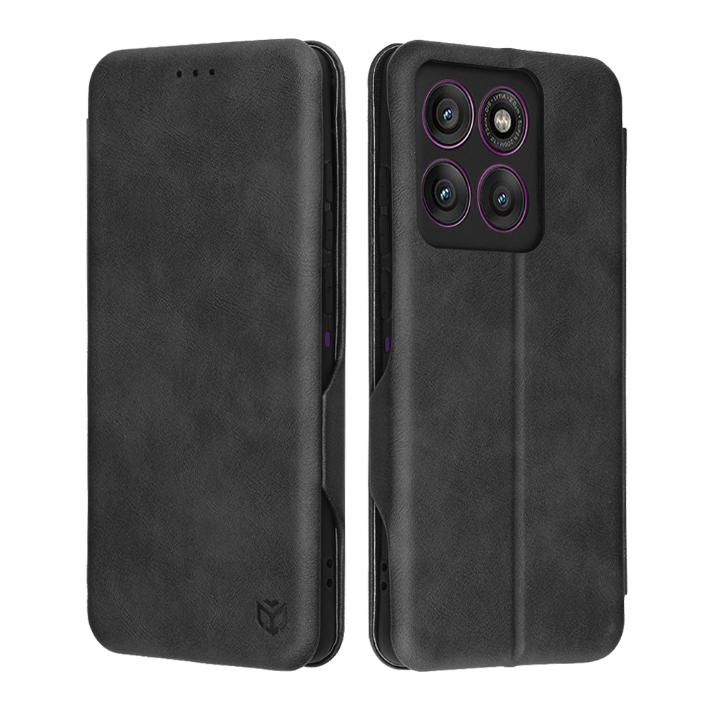 Pouzdro Techsuit Safe Wallet Plus pro Motorola Edge 60 Pro černé
