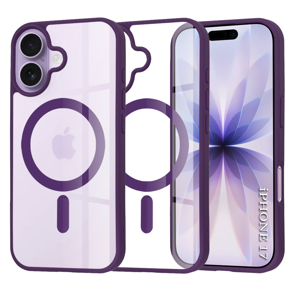 Techsuit MagSafe Pro pro iPhone 17 fialová