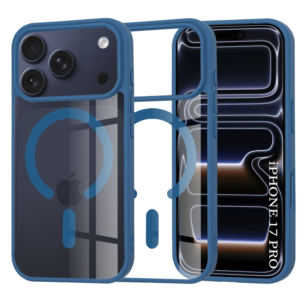 Techsuit MagSafe Pro pro iPhone 17 Pro modrý