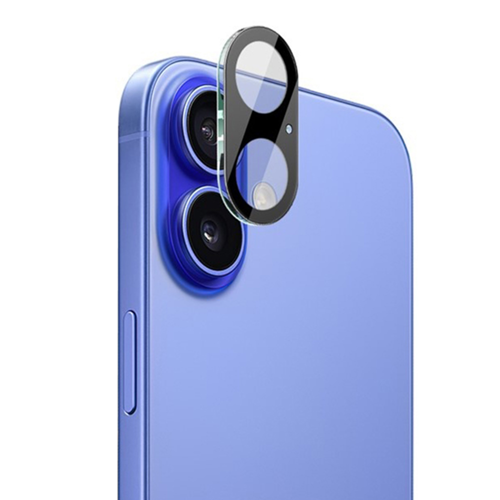 Techsuit - Kompletní sklo fotoaparátu - iPhone 17 - Černá