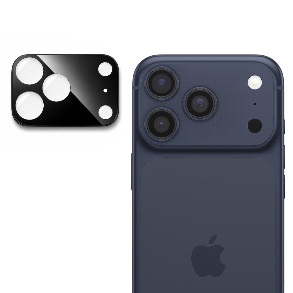 Techsuit - Sklo na fotoaparát - iPhone 17 Pro - černá