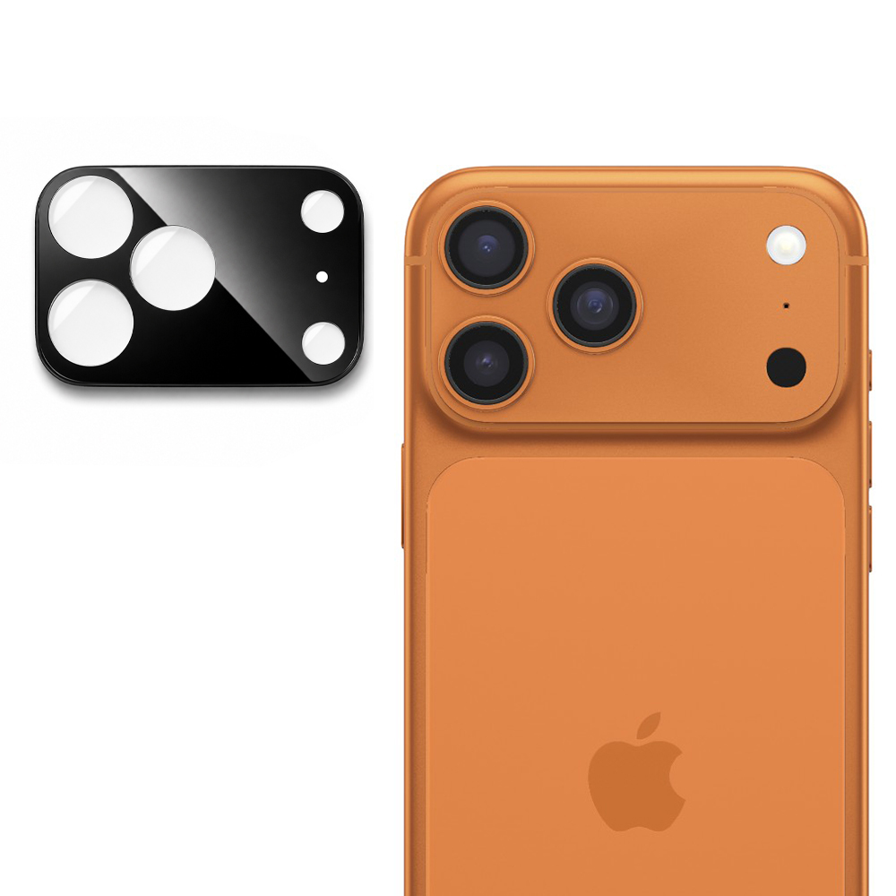Techsuit - Sklo na fotoaparát - iPhone 17 Pro Max - černá