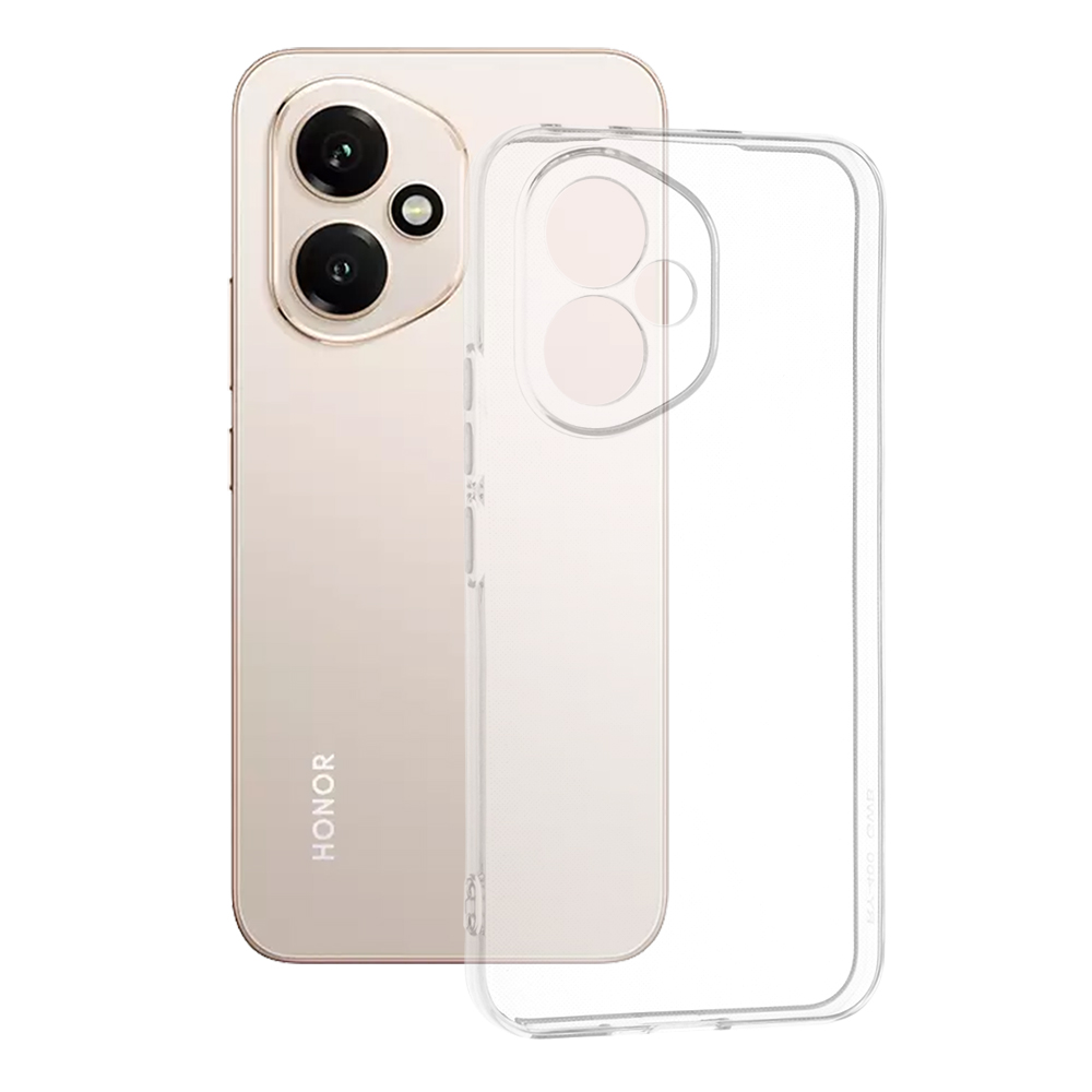 Techsuit silikonové pouzdro Honor 400 průhledné
