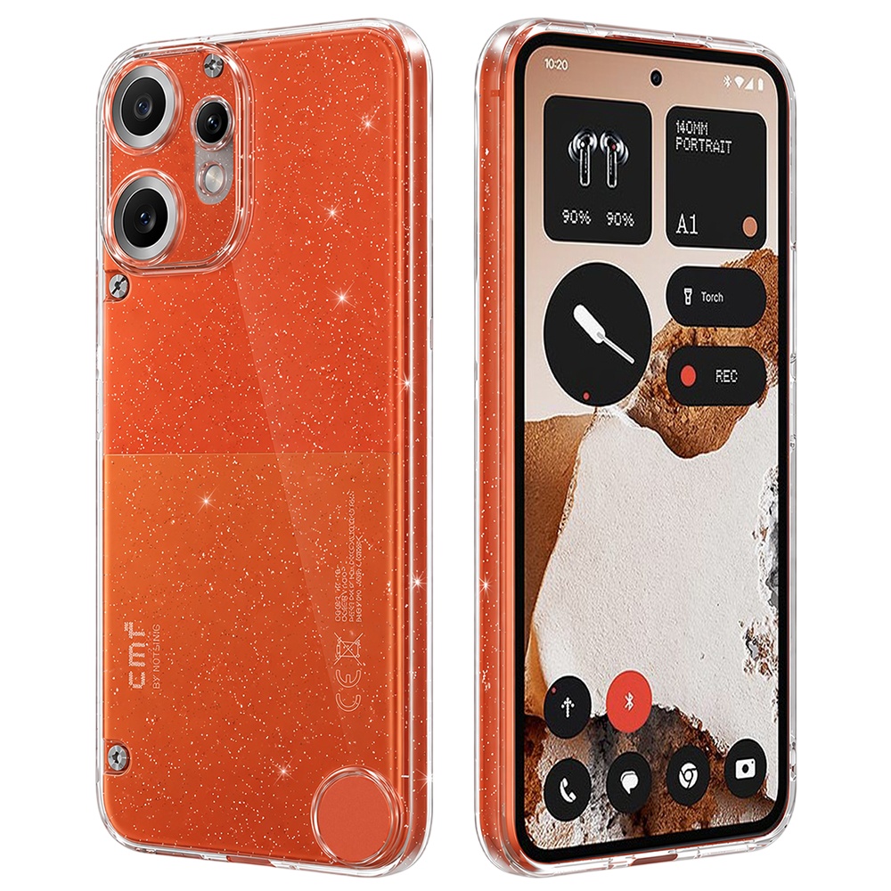 Techsuit SparkleSkin Series Nothing CMF Phone 2 Pro průhledný obal