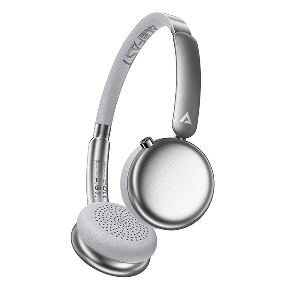 Acefast Wireless Headset H8 Type-C Bluetooth 5.4 ANC Hybridní redukce šumu 500mAh HiFi stříbrná