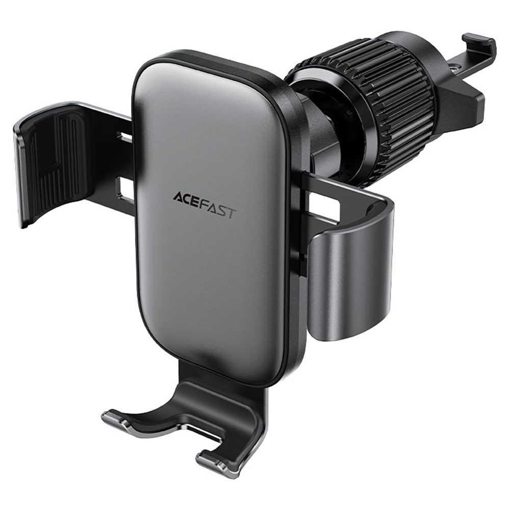 Acefast Gravity Car Holder D38 do ventilace kovově šedý