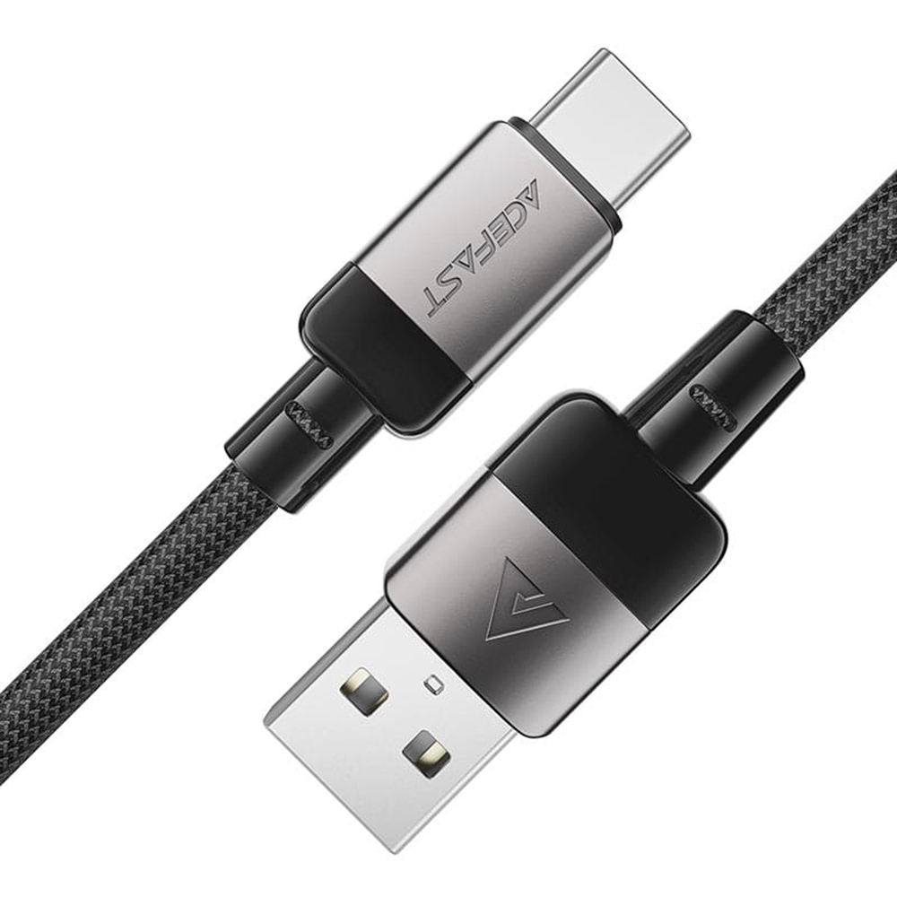 Acefast Datový kabel C9-04 USB na Type-C Rychlé nabíjení 1.2m černý