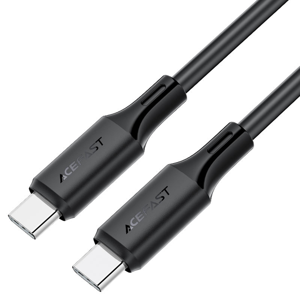 Acefast Data Cable C17-03 Type-C na Type-C Rychlonabíjecí 60W 3A 1.2m černá