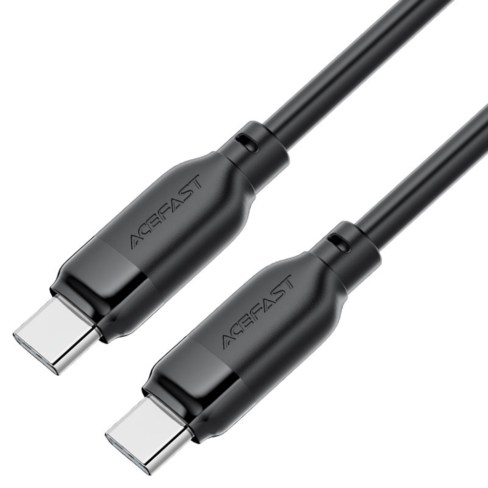 Acefast Datový kabel C16-03 Rychlonabíjecí Type-C na Type-C 60W 3A 1.2m černý
