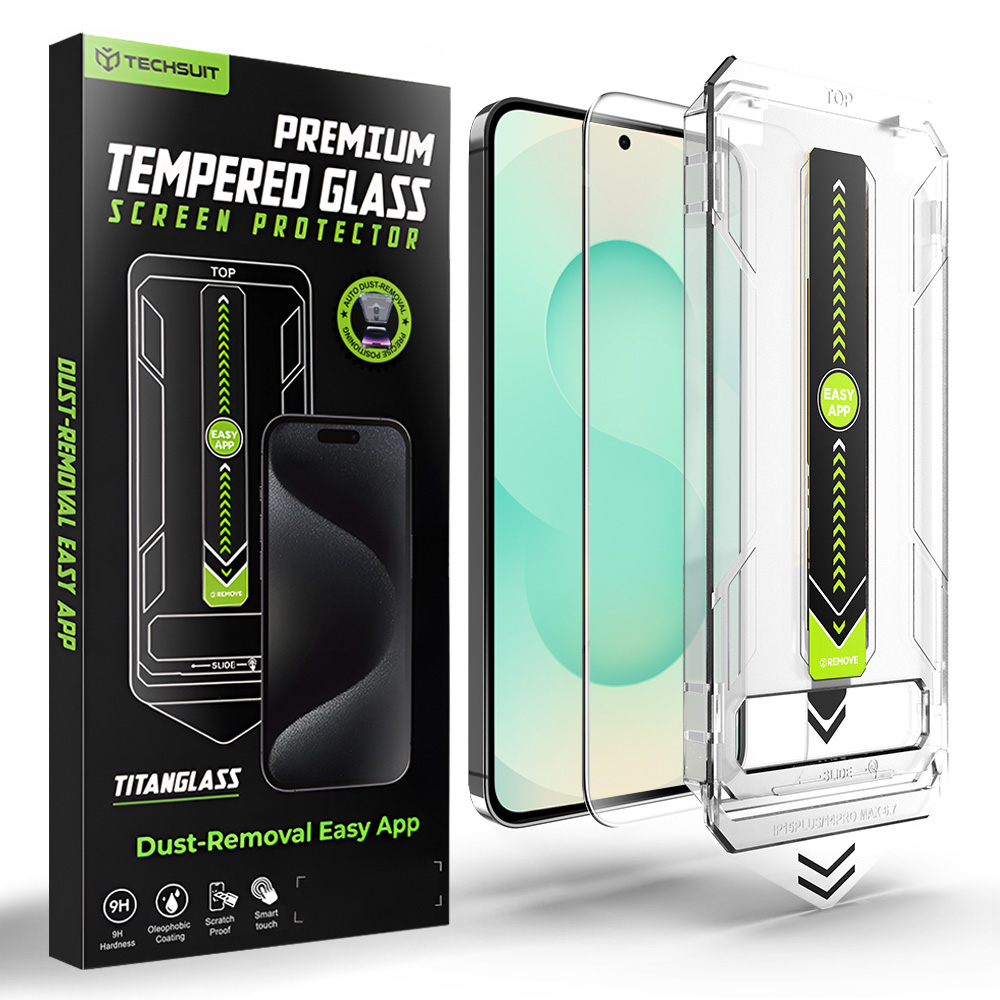 Techsuit TitanGlass CrystalHD pro Samsung Galaxy S25 Plus Galaxy S24 Plus čirý