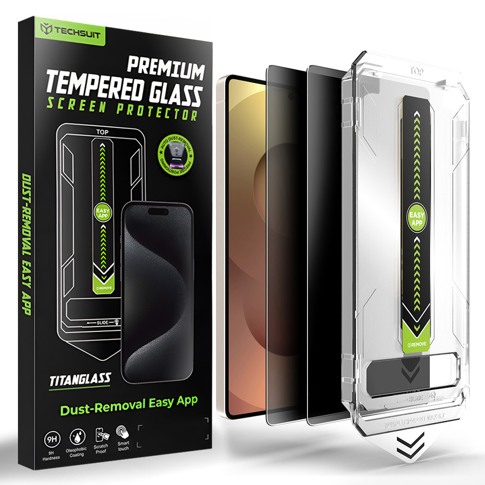 Techsuit TitanGlass CrystalHD (2 ks) Samsung Galaxy S25 Ultra Privacy