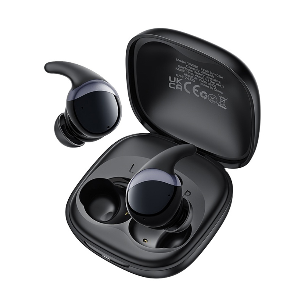 Yesido TWS30 bezdrátová sluchátka s ANC mikrofonem Bluetooth 5.3 černá