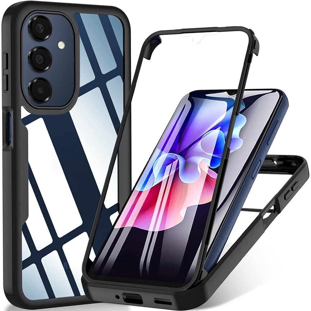 Techsuit ColorVerse 360 Series Ochranné sklo Samsung Galaxy A16 A17 černá
