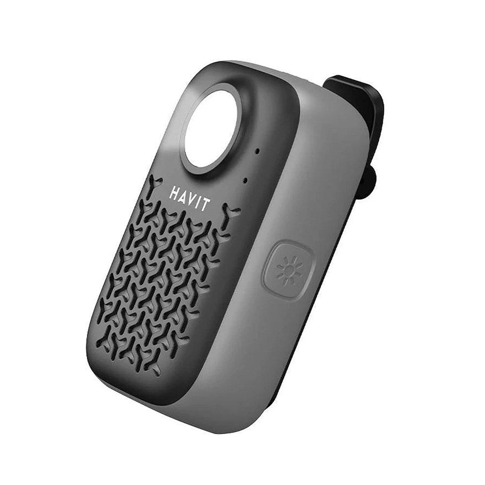Havit Wireless Speaker SK868BT Bluetooth V5.4 5W 600mAh IP67 TWS svítilna handsfree Type-C černý