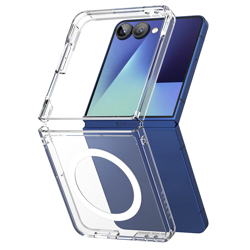 Ringke Fusion MagSafe pro Samsung Galaxy Z Flip7 průhledný