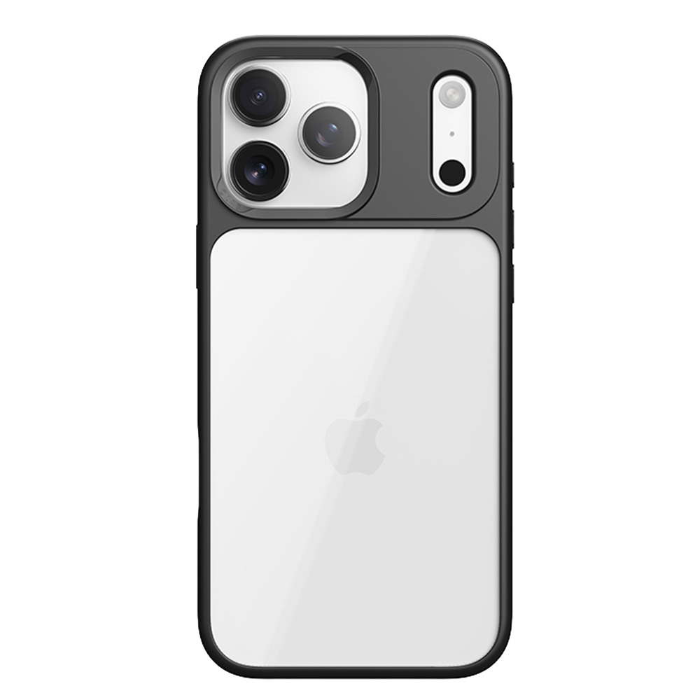 Zadní kryt Rock Guard Series pro iPhone 17 Pro Max transparent-black