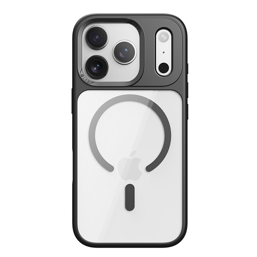Zadní kryt Rock Guard Series Magnetic pro iPhone 17 Pro transparent-black