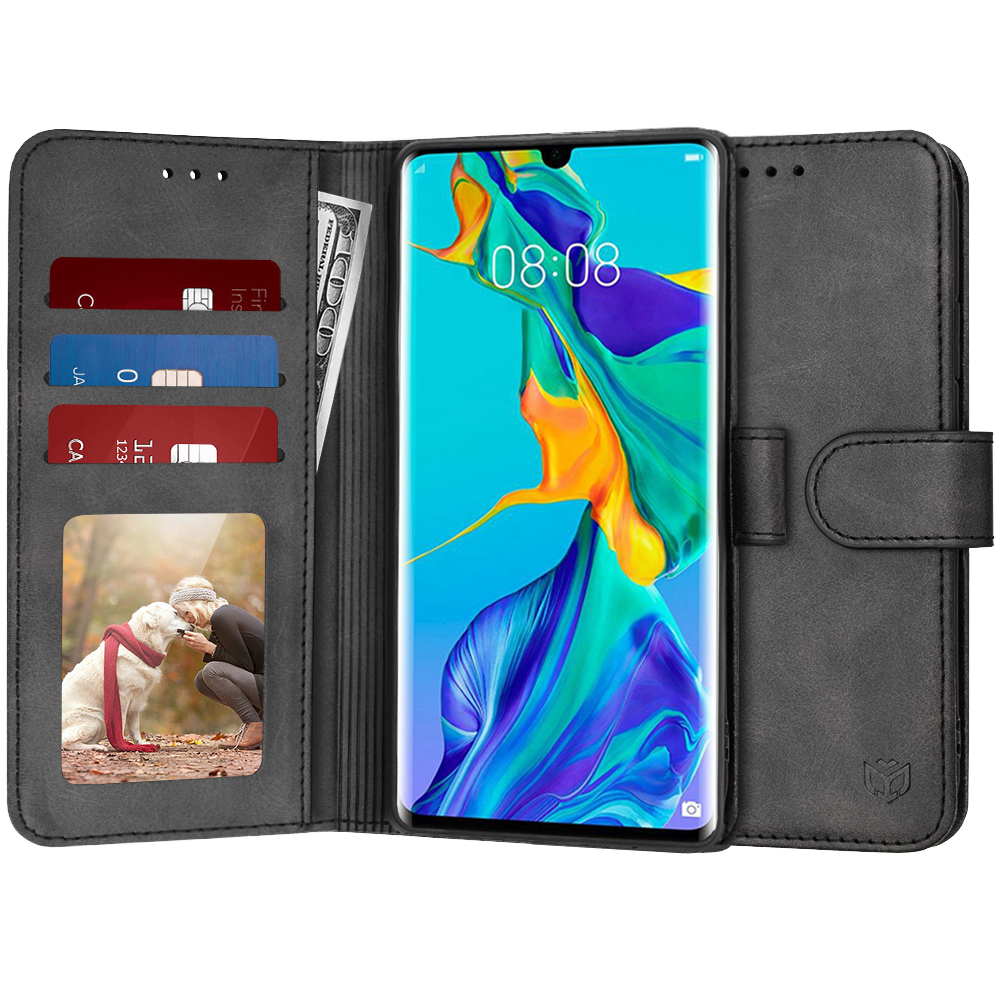 Techsuit Diary Book Huawei P30 Pro / P30 Pro New Edition Černá