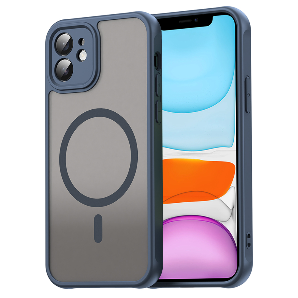 Techsuit HaloFrost II MagSafe pro iPhone 11 v námořnické modré